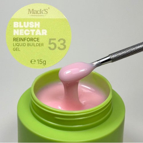 Reinforce Liquid Builder Gel Blush Nectar, 15g
