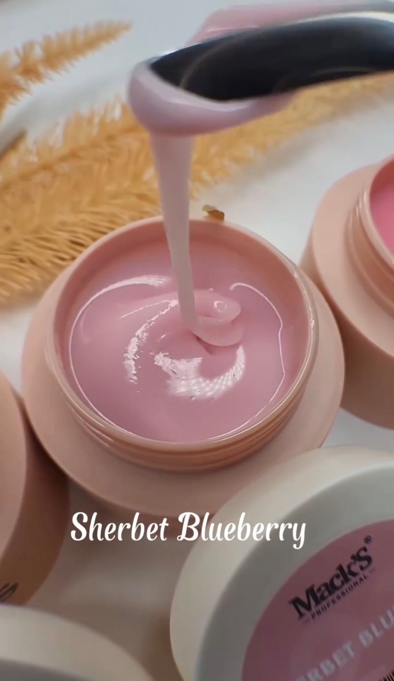 Fiber Sherbet Blueberry, 50g