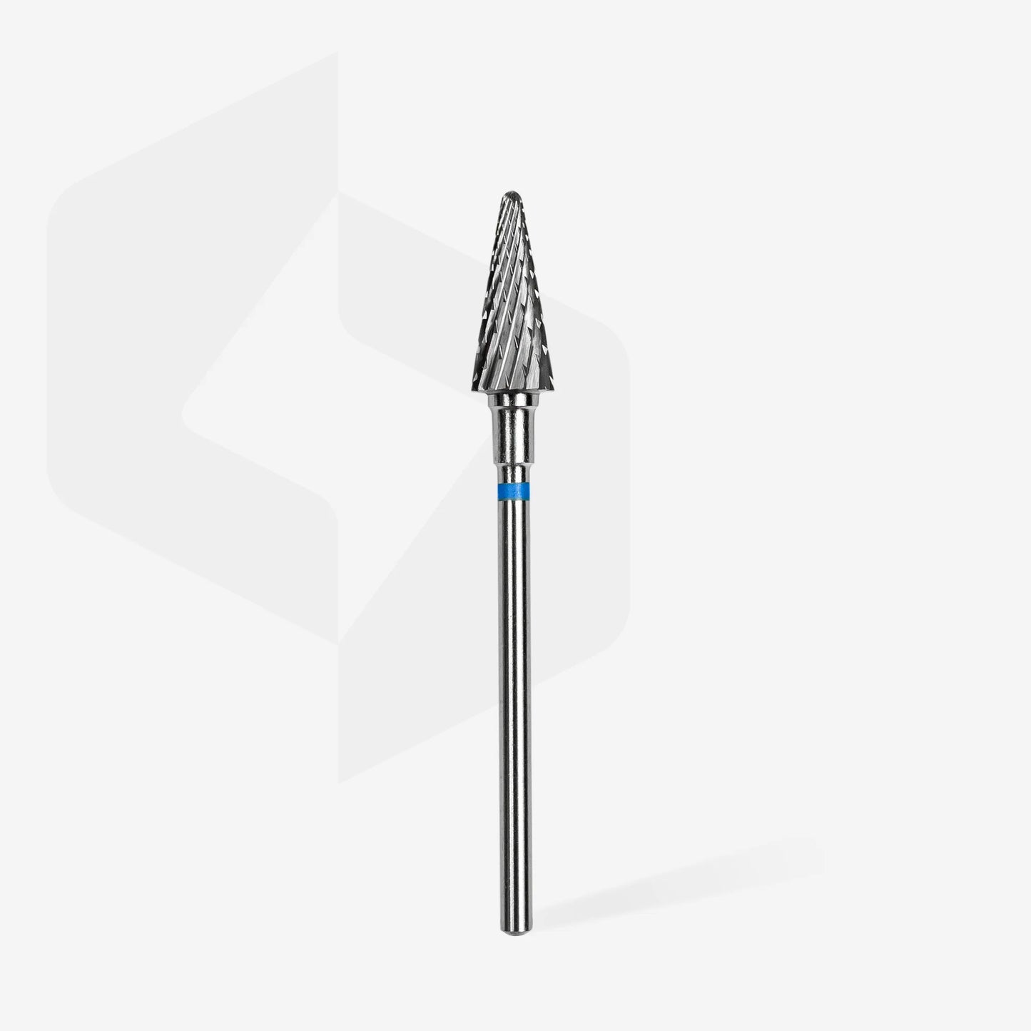 Hartmetallfräse "Kegel", blau, Durchmesser 6 mm / Arbeitsbereich 14 mm