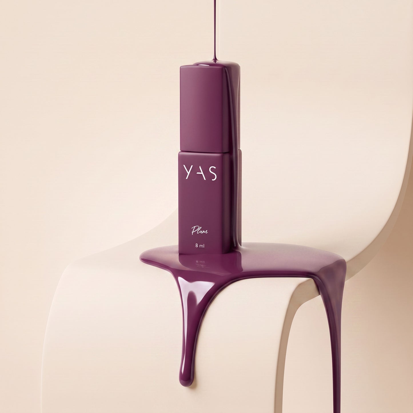 Gel Polish Plum, 8ml