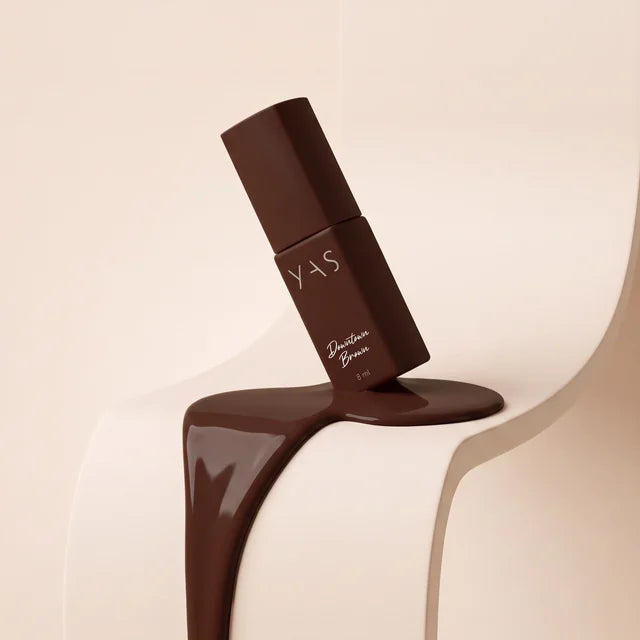 Gel Polish Downtown Brown, 8ml