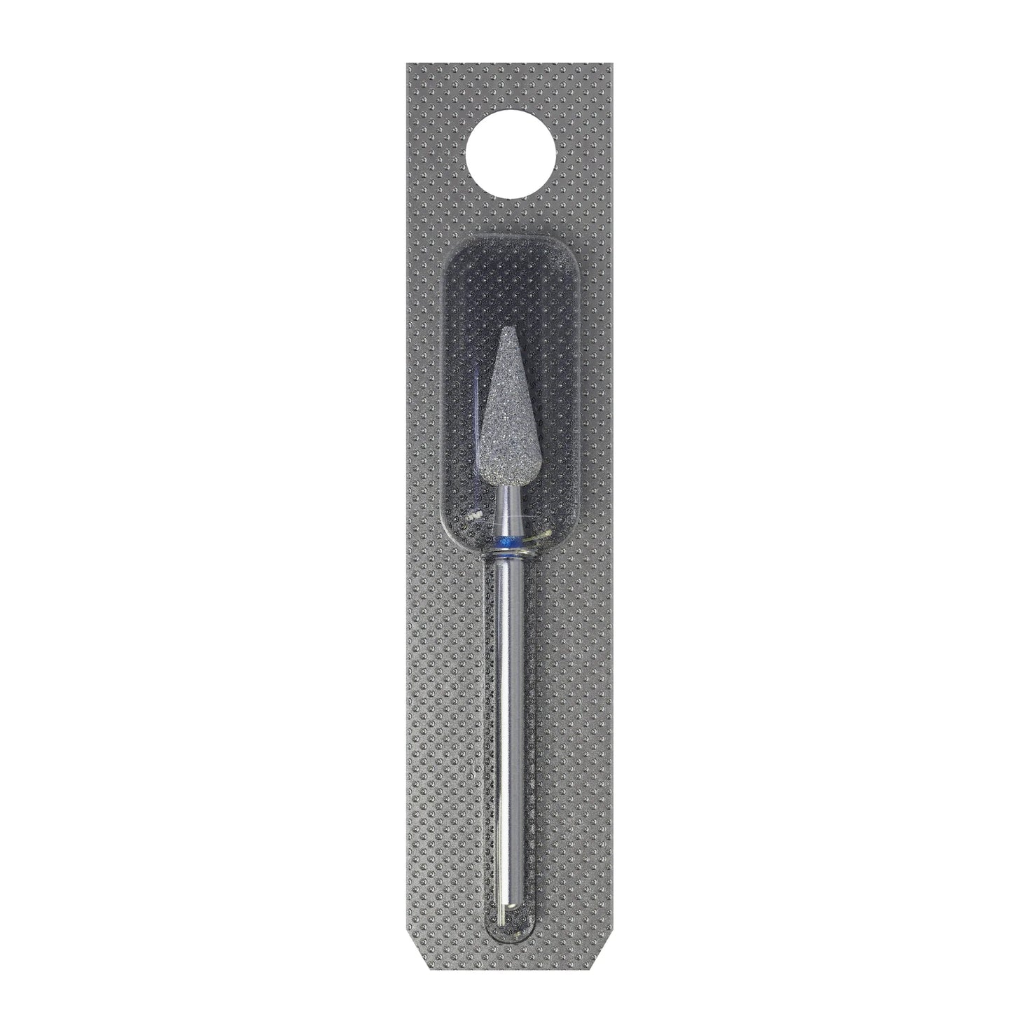 Diamantfräser "Spitze Birne" blau, Durchmesser 5 mm, Arbeitsteil 12 mm
