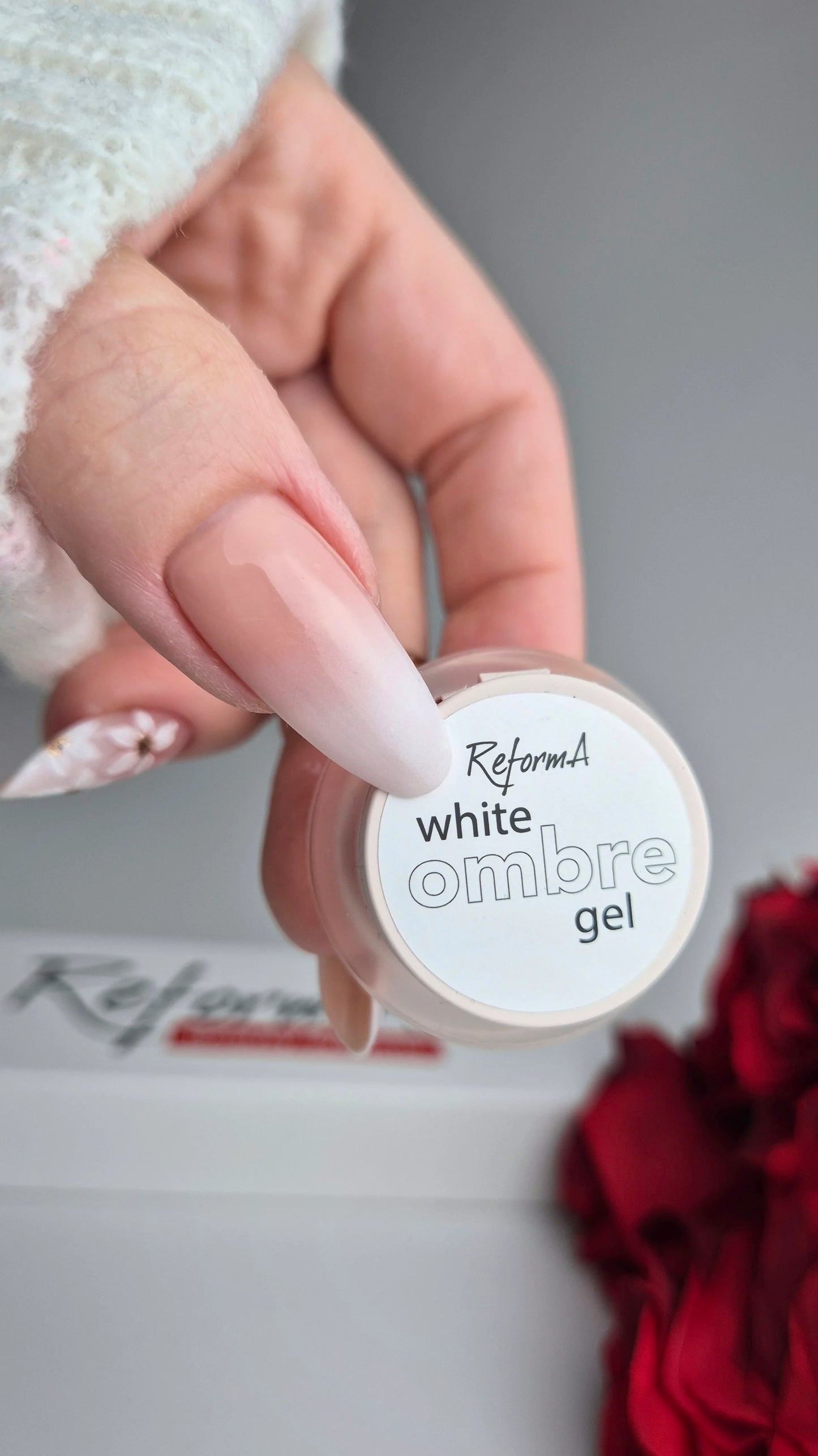 Ombre Gel White, 2g