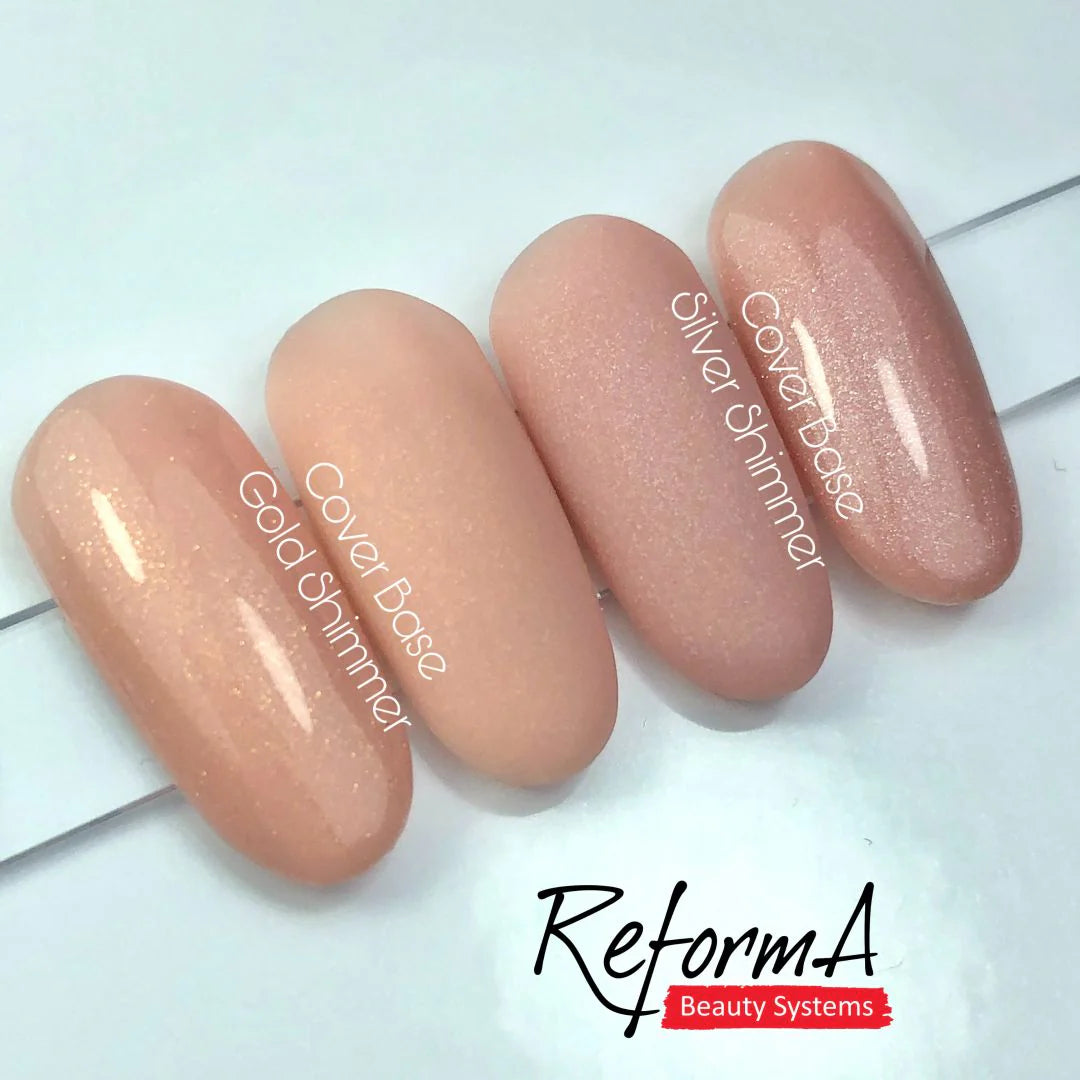 Cover Base Silver Shimmer, 10ml