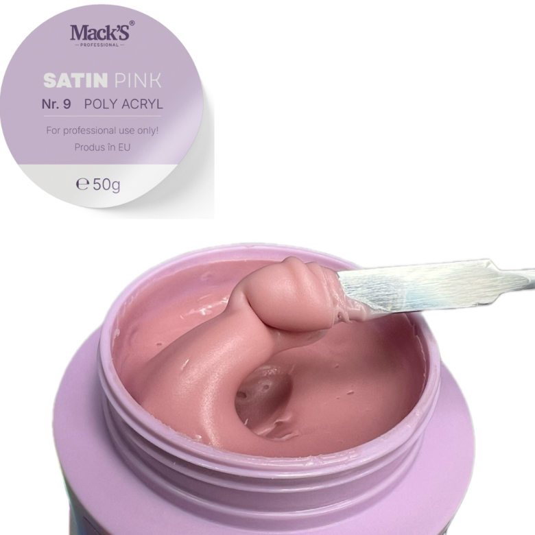 Polyacrylic Satin Pink, 50g