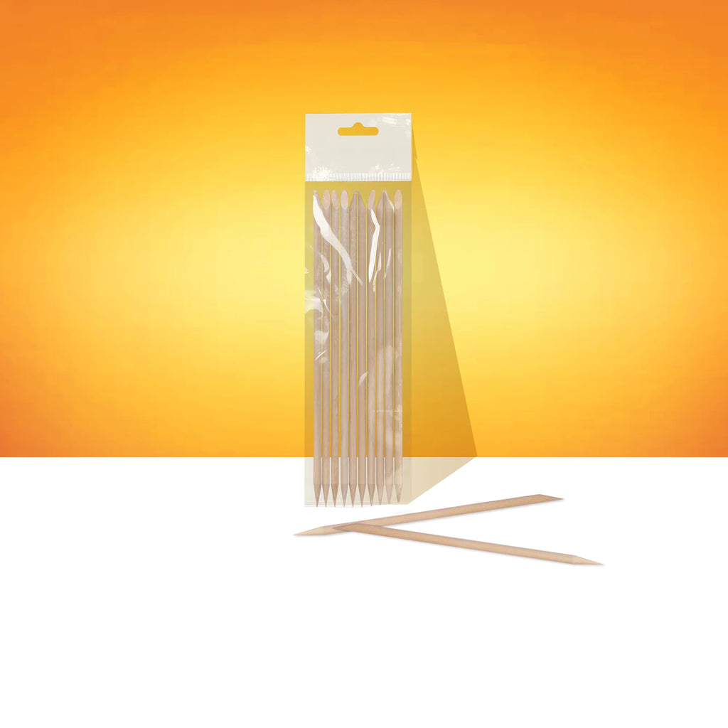 Maniküre-Stäbchen aus Orangenbaum-Holz 150 mm