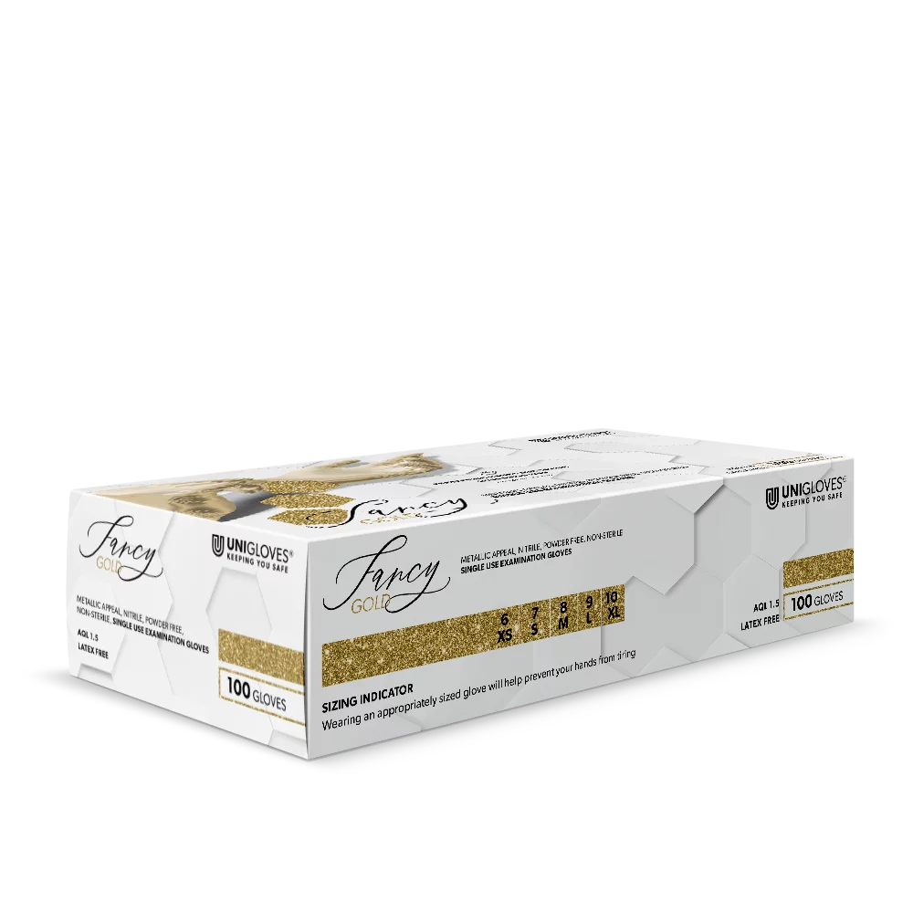 Unigloves Fancy Gold, 100Stk