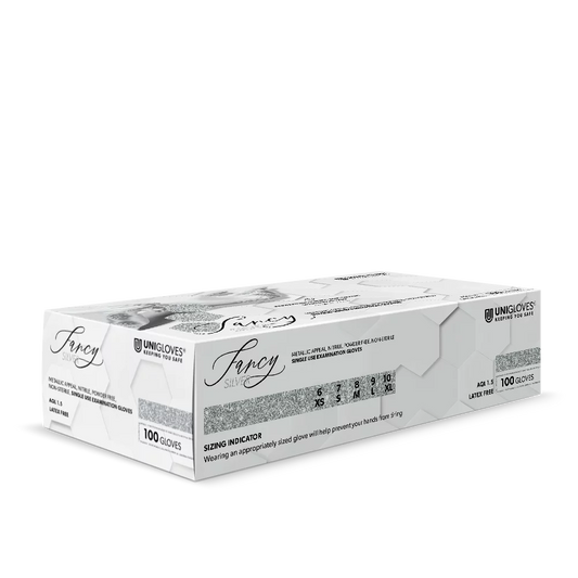 Unigloves Fancy Silver, 100Stk