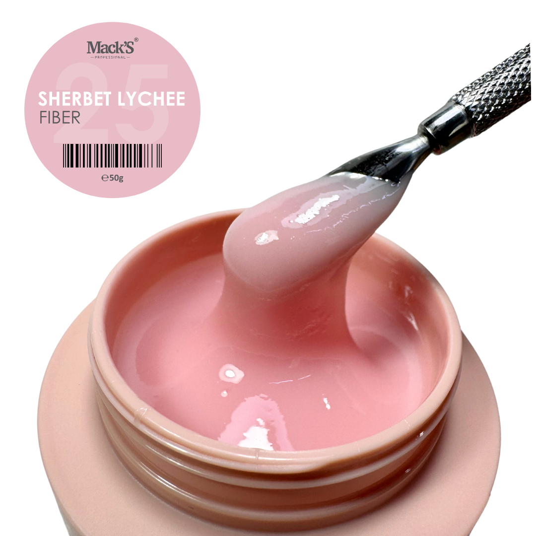 Fiber Sherbet Lychee, 50g