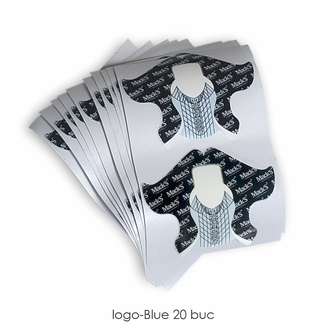 Schablonen Logo-Blue