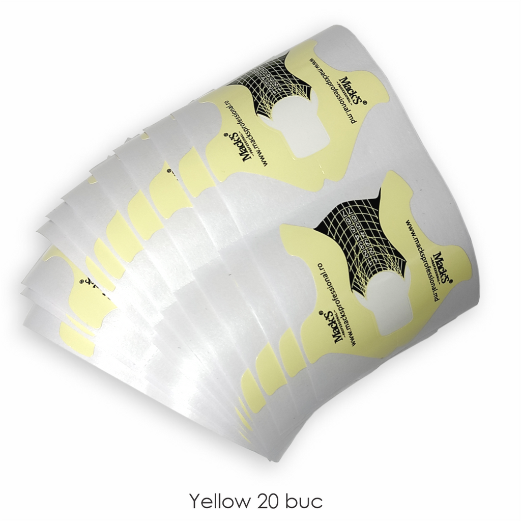 Yellow stencils 20pcs.