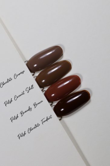 Gel Polish Brandy Brown, 8ml
