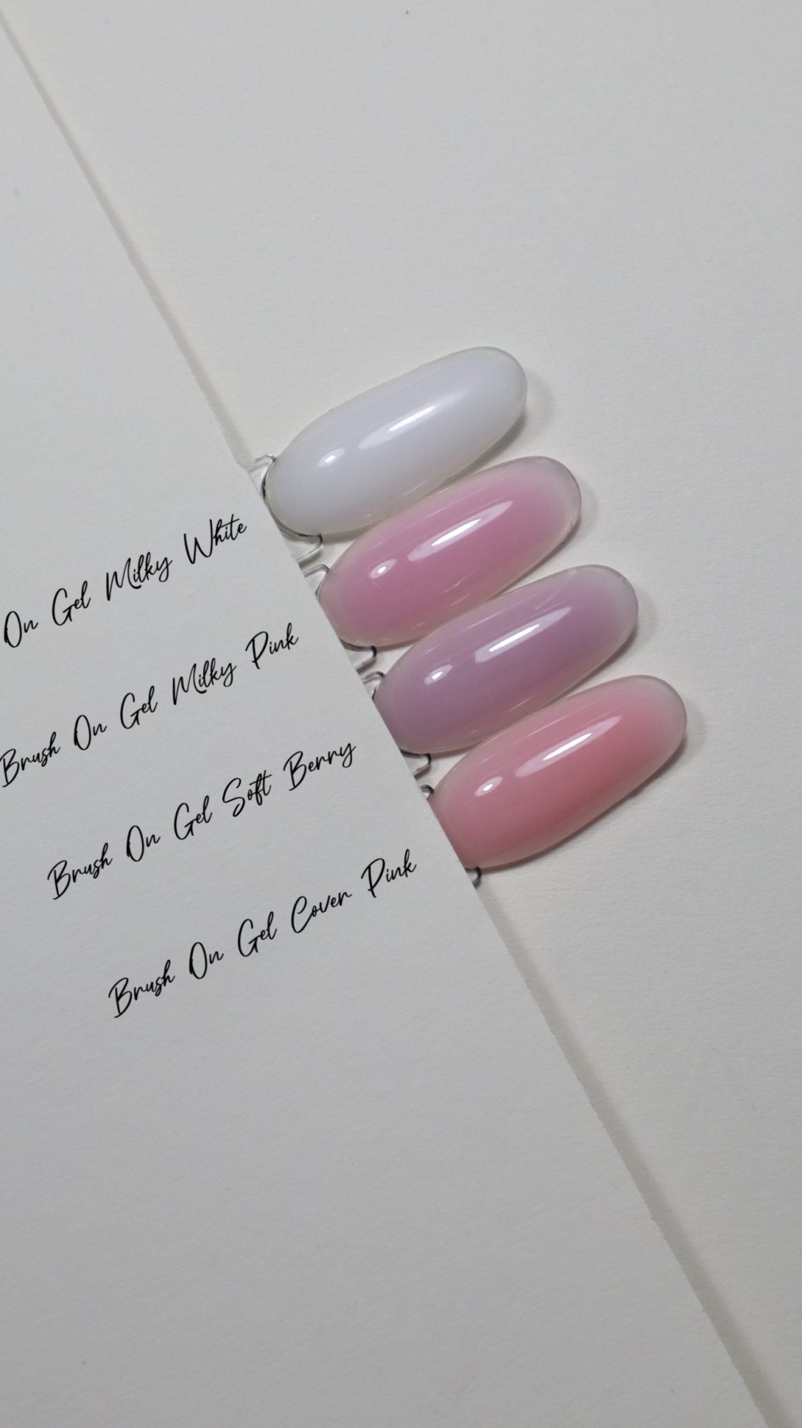 Brush On Gel Milky Pink, 15g