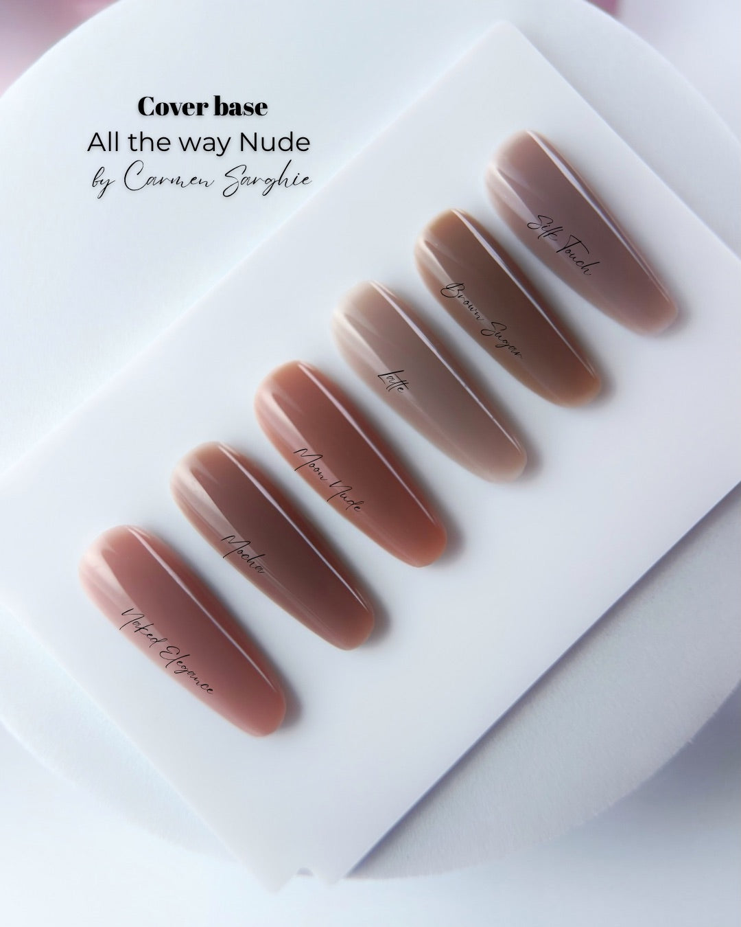 Cover Base Silk Touch by Carmen Sarghie, 12ml