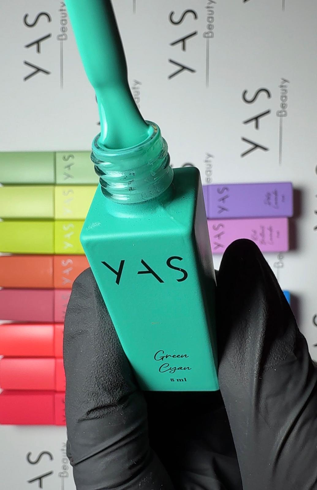 Gel Polish Green Cyan, 8ml