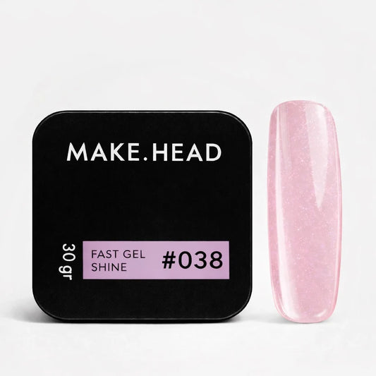 Modeling Gel #038-Dusty Pink Shimmer, 30g