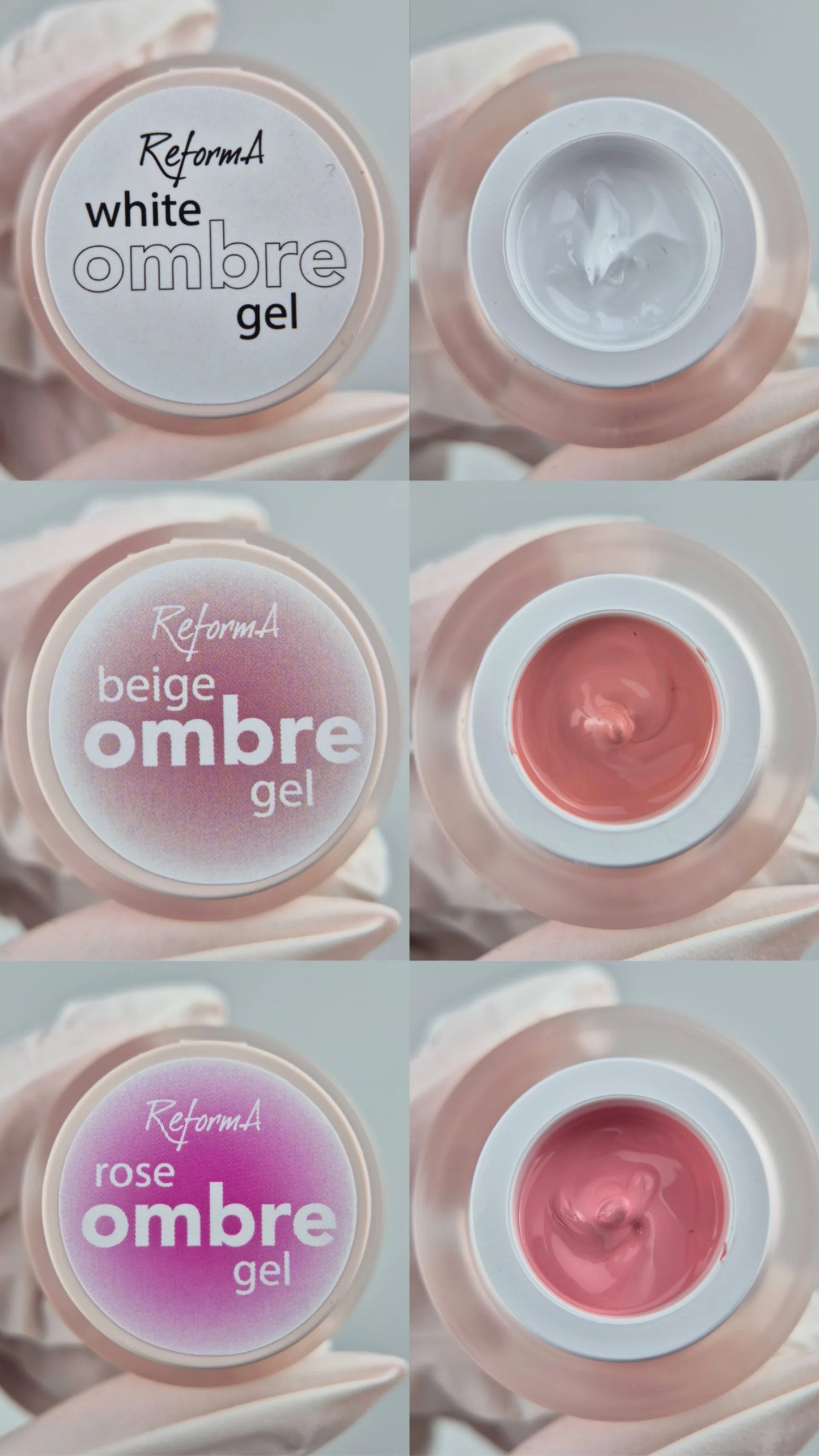 Ombre Gel White, 2g