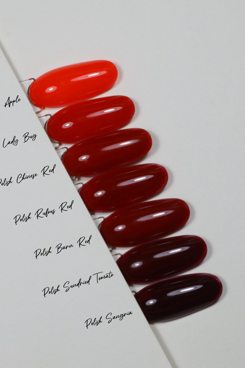 Gel Polish Rufous Red, 8ml