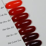 Gel Polish Barn Red