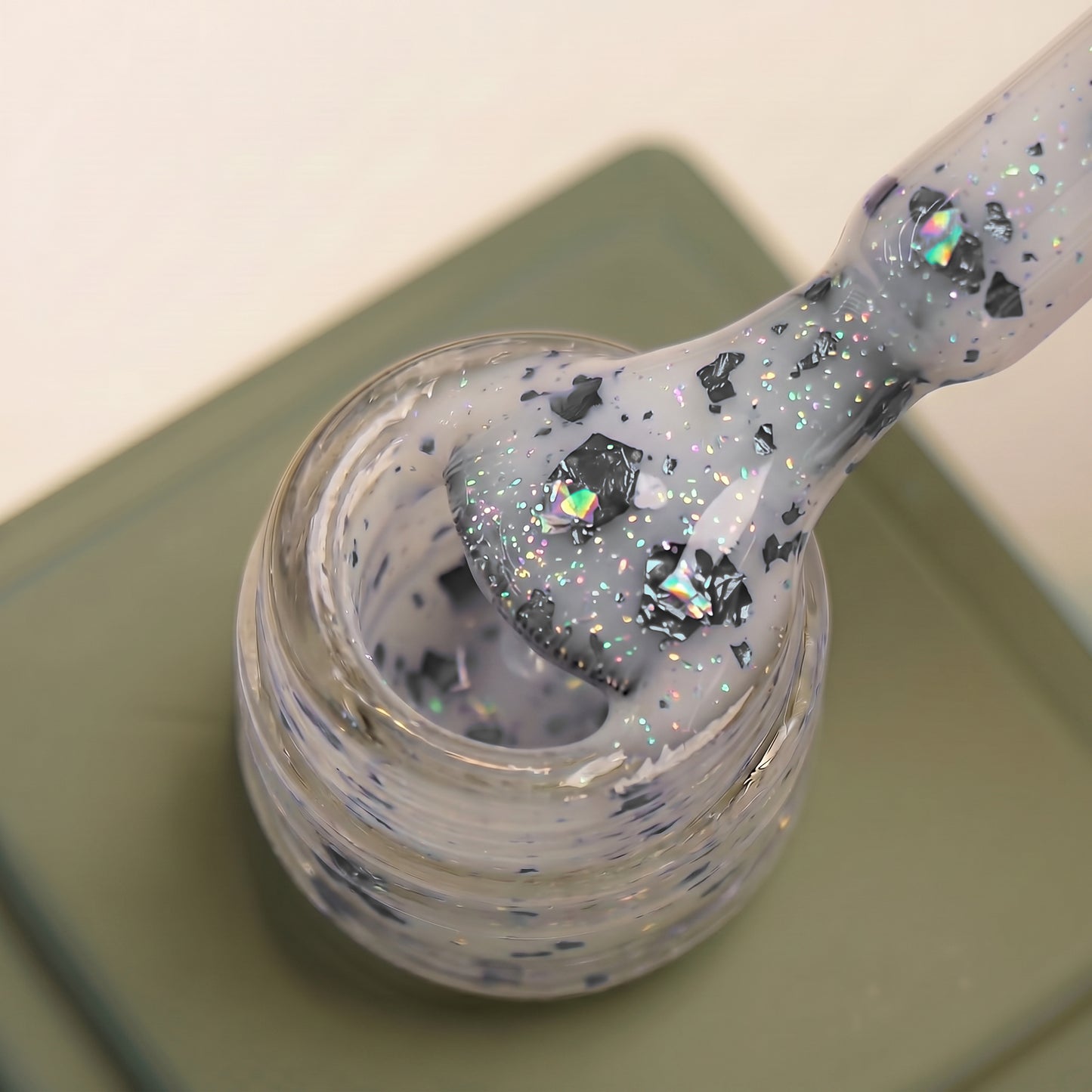 Rubber Base Silver Holo 2 HEMA FREE