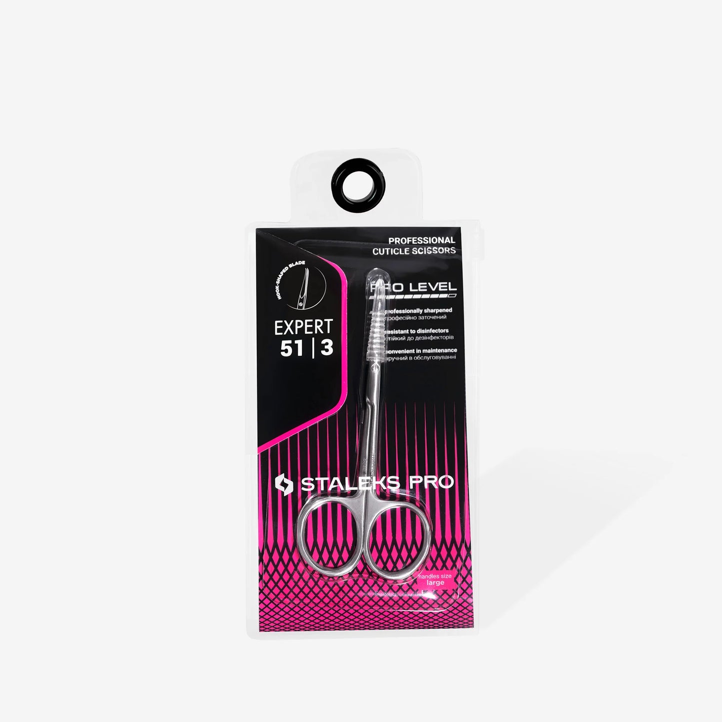 Professionelle Nagelhautschere mit Haken EXPERT 51 Typ 3
