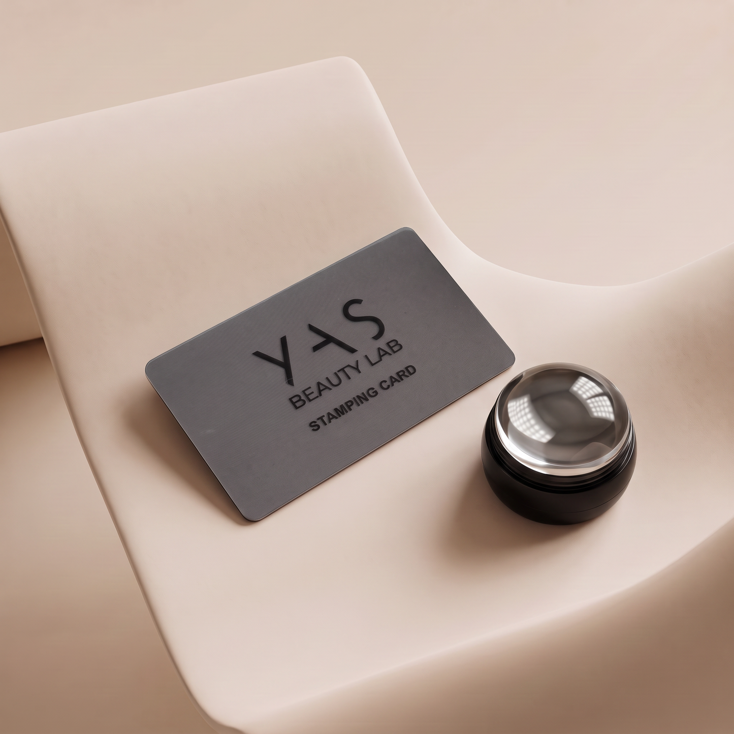 Silicone stamp with scraper