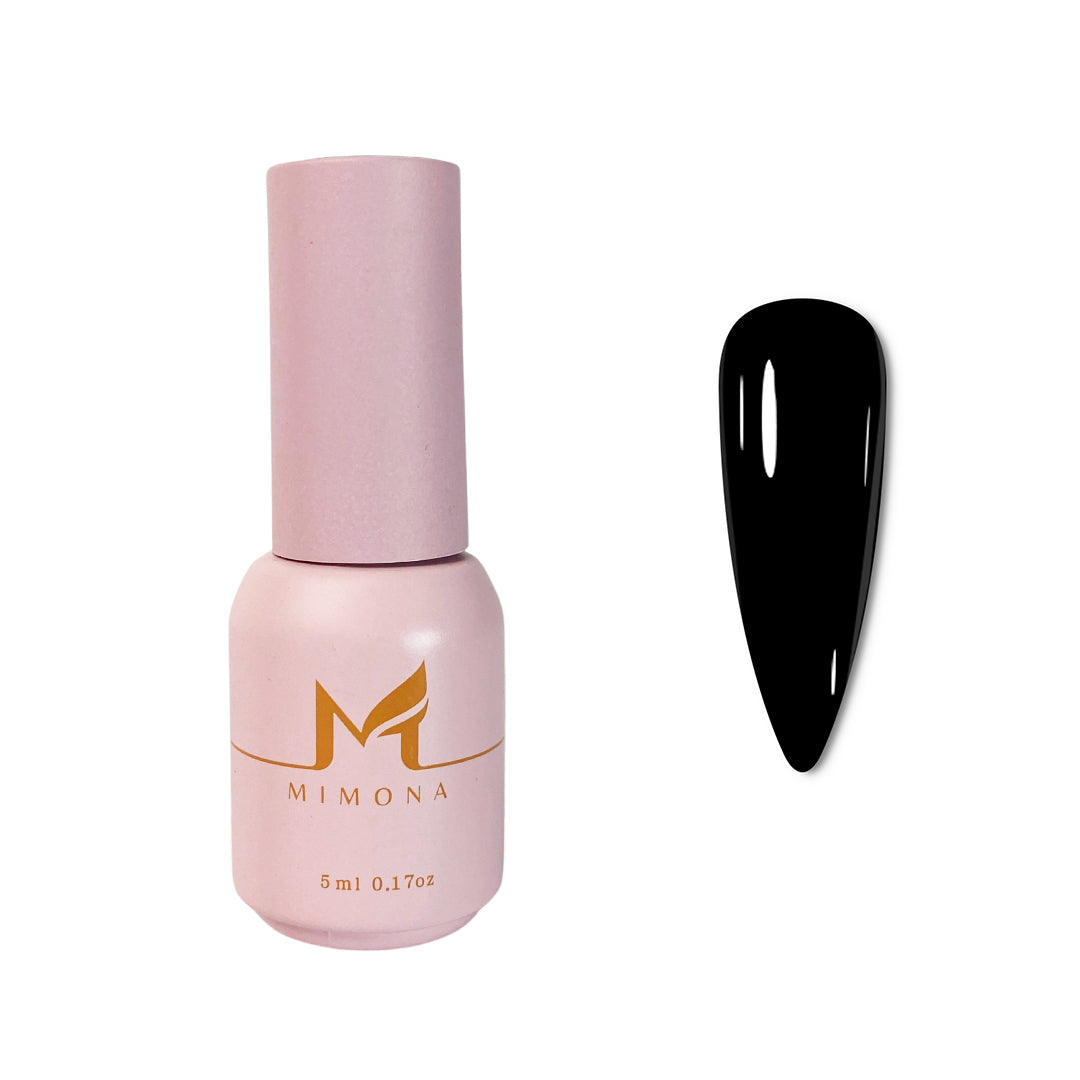 Gel Polish Stunning Black, 5ml