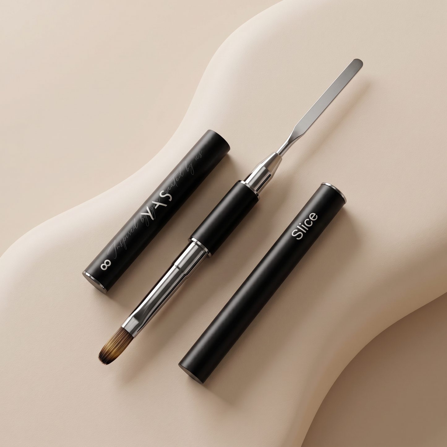 Polygel Double-Sided Brush