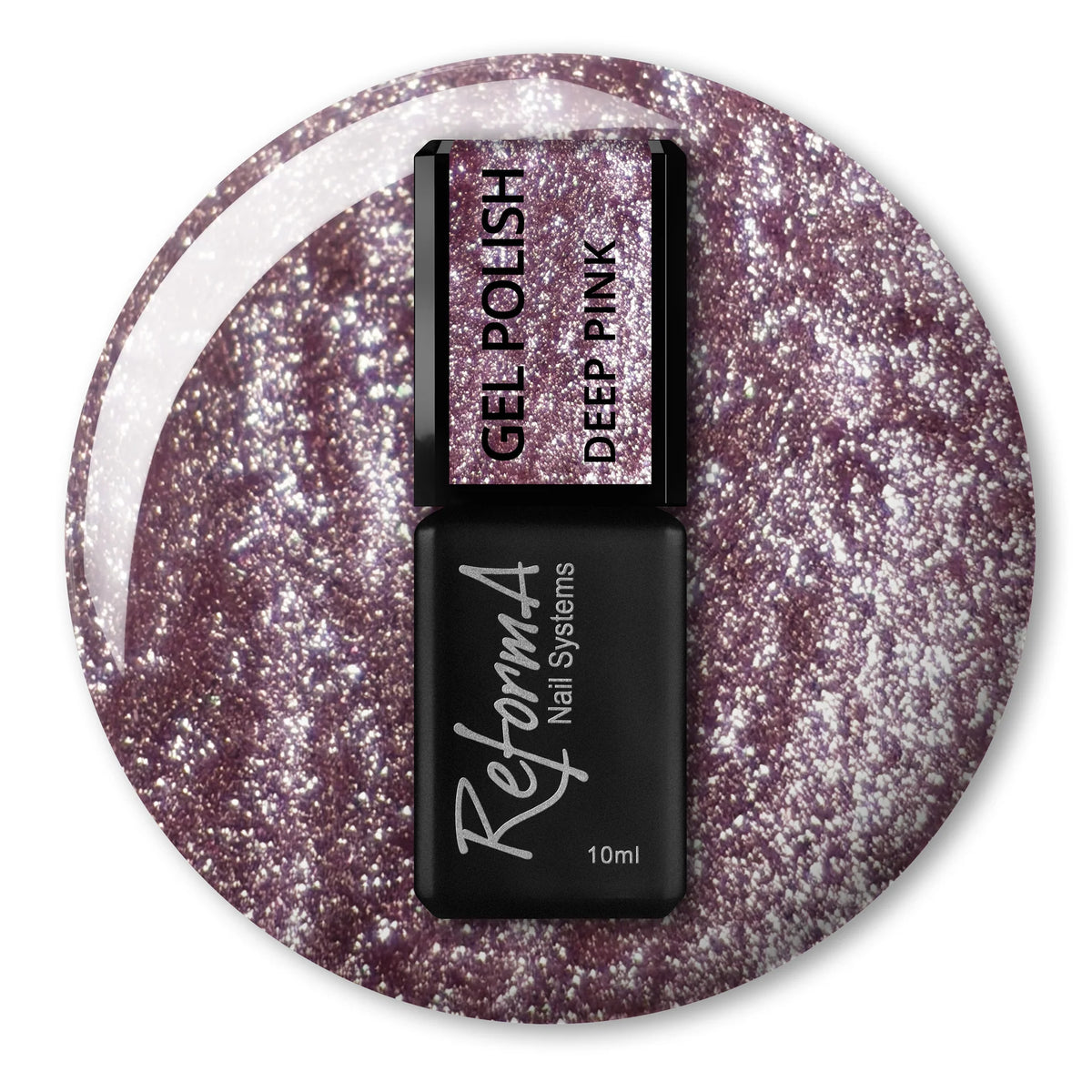Gel Polish Deep Pink (Cat Eye),  10ml