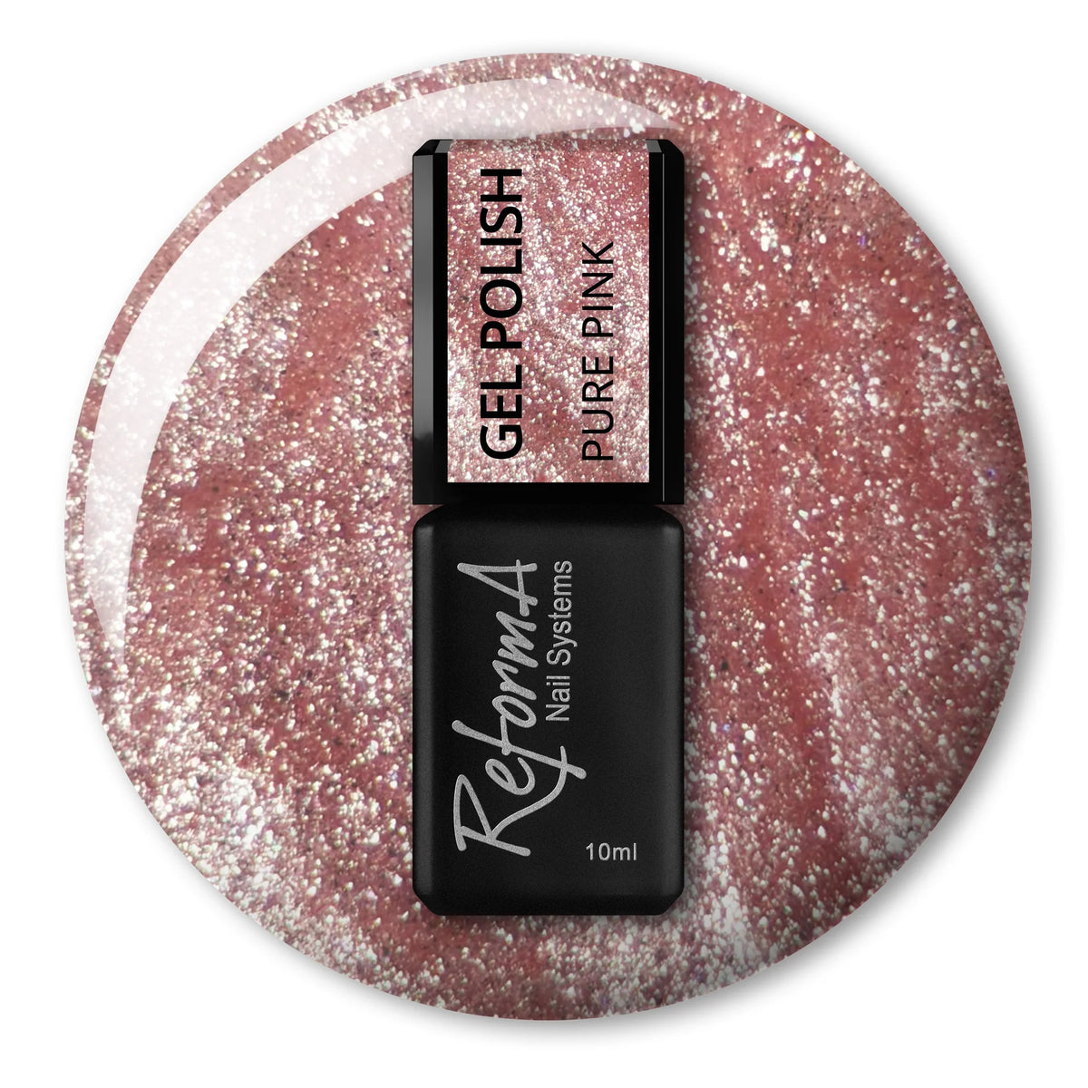 Gel Polish Clear Pure Pink ( Cat Eye), 10ml