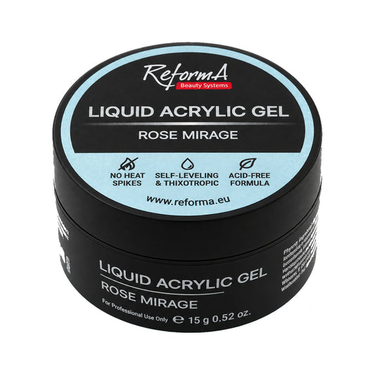 Liquid Acrylic Gel Rose Mirage,  15g