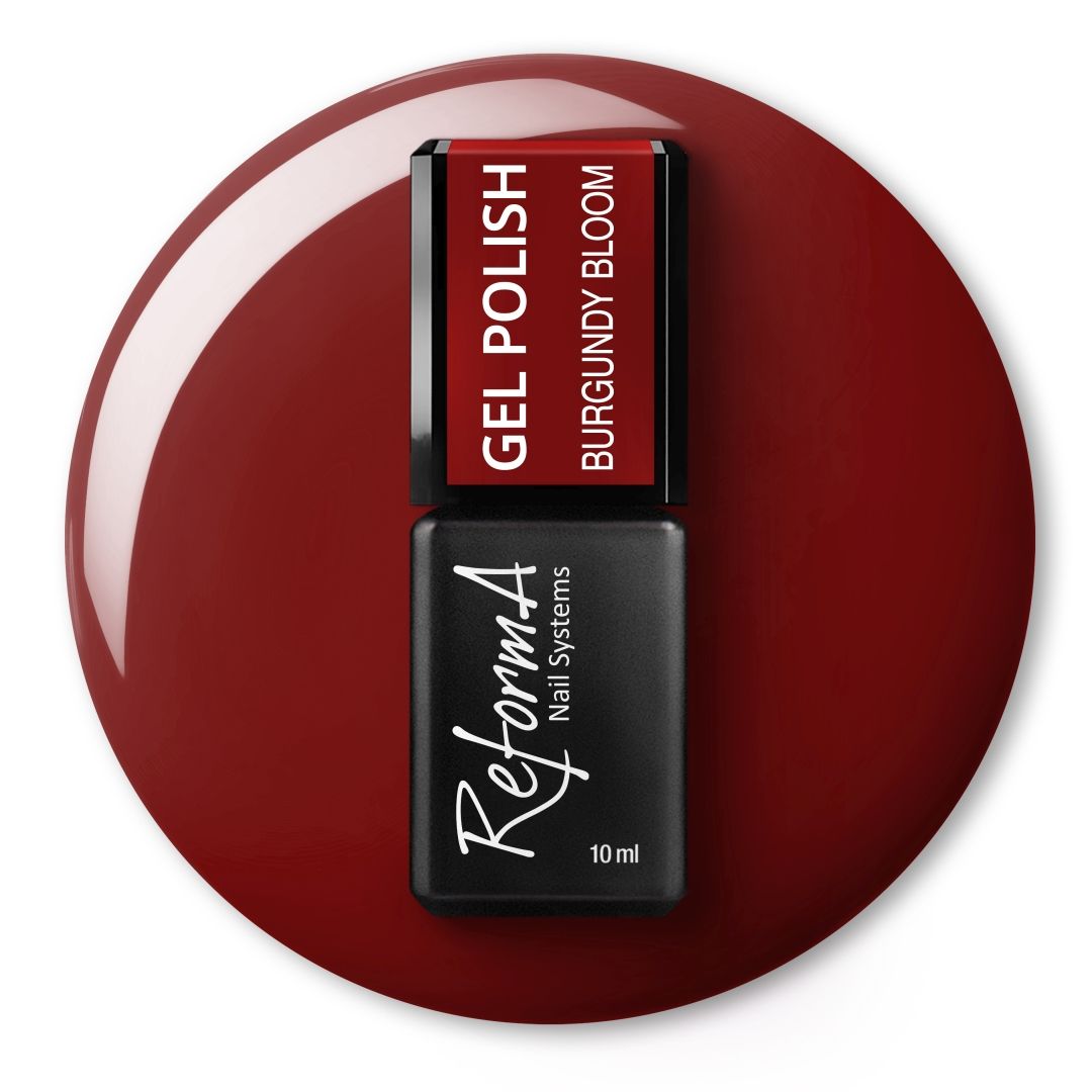 Gel Polish Burgundy Bloom, 10ml