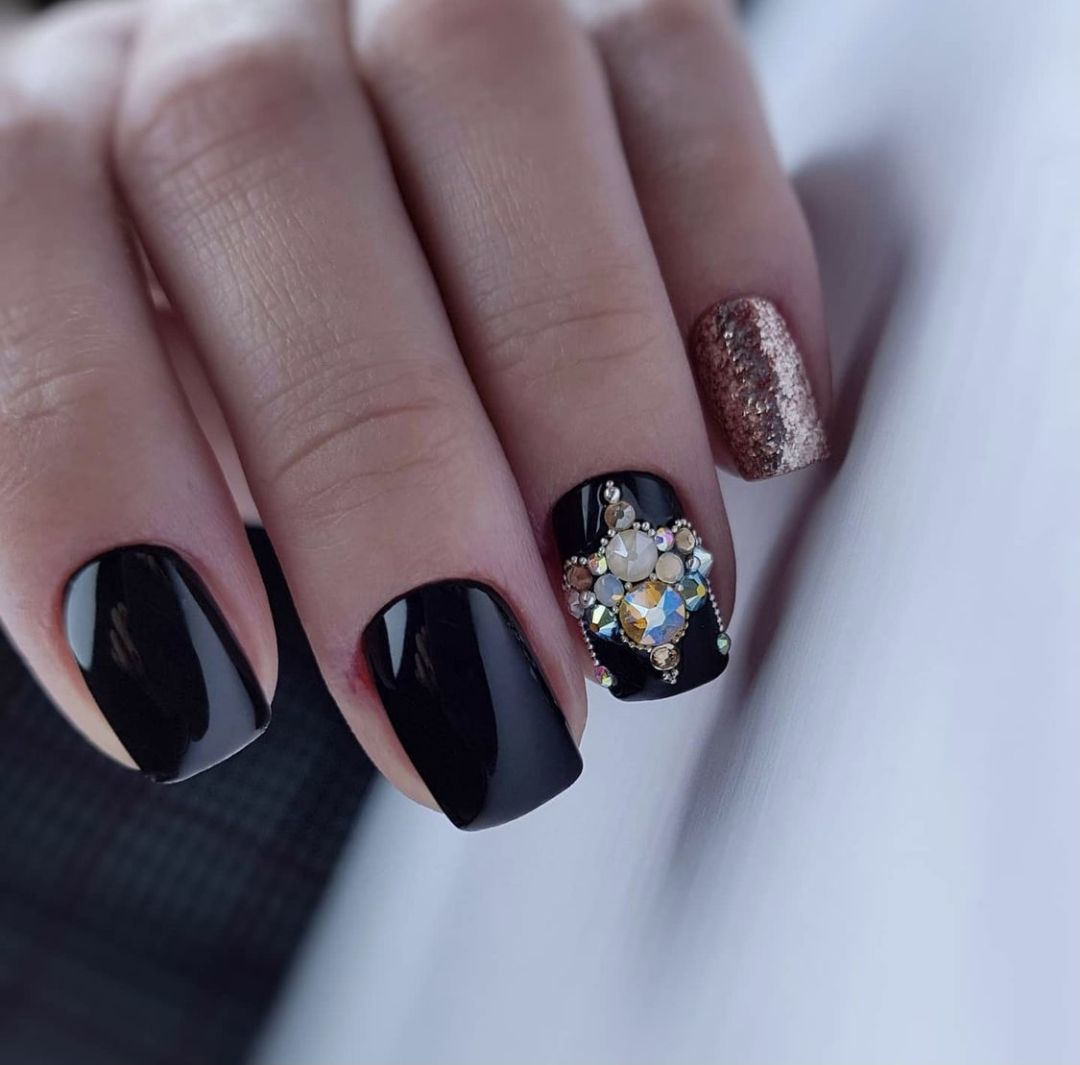 Gel Polish Black King, 10ml
