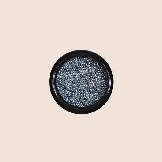 Metal Dark Silver Beads 1.0