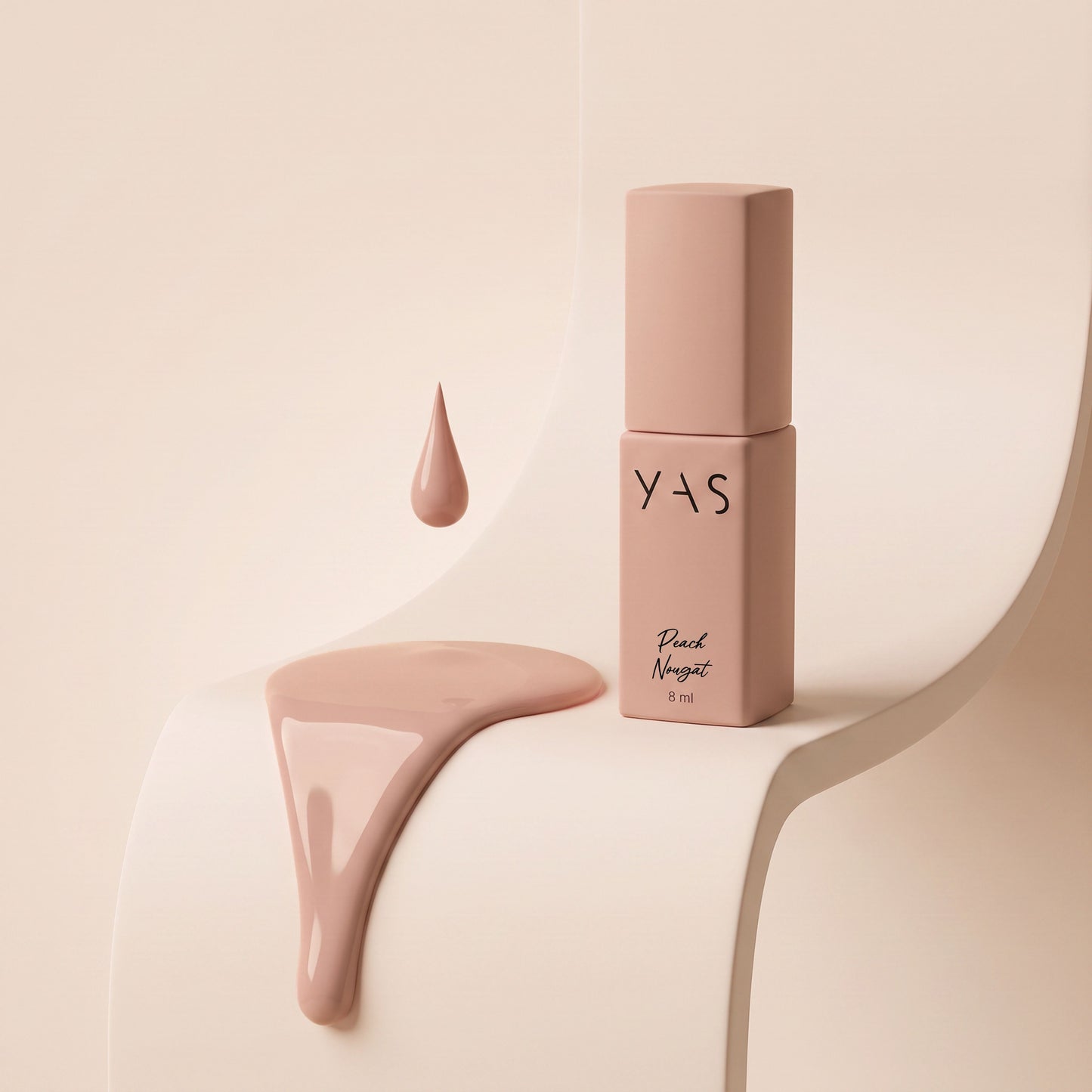 Gel Polish Peach Nougat, 8ml