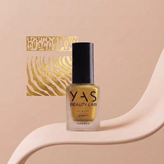 Stamping lacquer Gold, 12ml