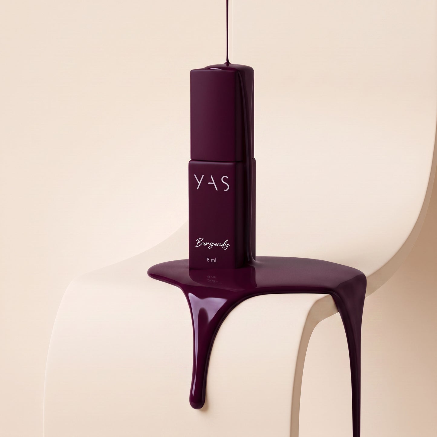 Gel Polish Burgundy, 8ml