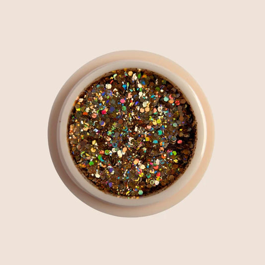 Holographic Copper Glitter Sparkles