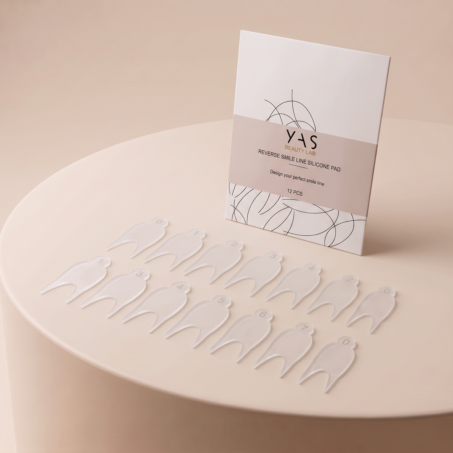 Reverse Smile Line Silicone Pad