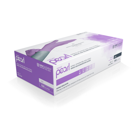 Unigloves VIOLET PEARL, 100Stk